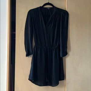 Aritzia Babaton Bennett 3/4 Sleeve Silk Dress